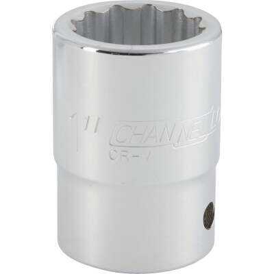 Channellock 3/4 In. Drive 1 In. 12-Point Shallow Standard Socket